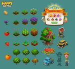 ArtStation - Art of Happy Acres, 东 东 梁 Farm games, Game insp